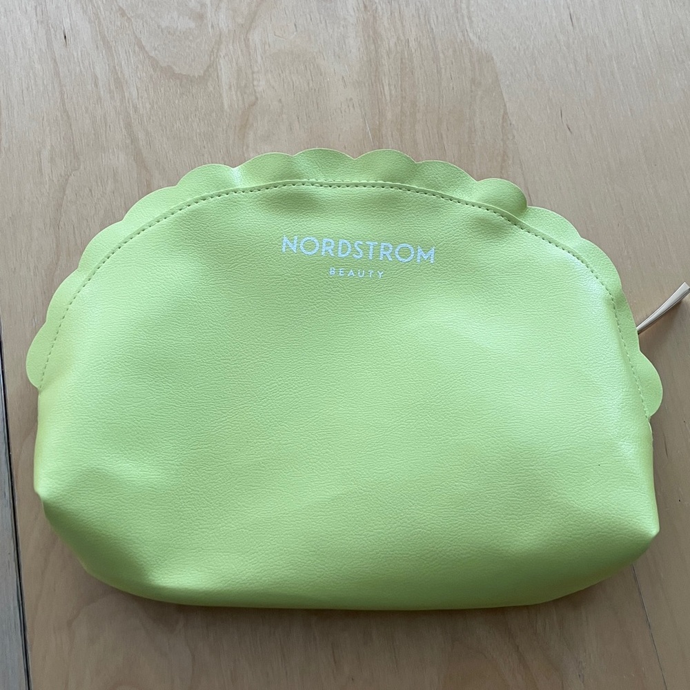 Nordstrom Beauty Lime Cosmetic Bag NEW